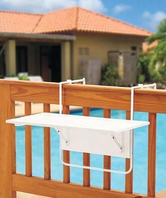 Folding Deck, Railing, Balcony, Patio Table (holds 50 lb)
