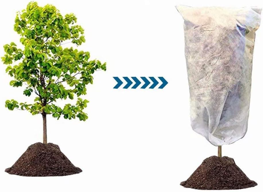 Agfabric Plant Covers Freeze Protection 120x120 1.5oz Garden Plant Frost Cover