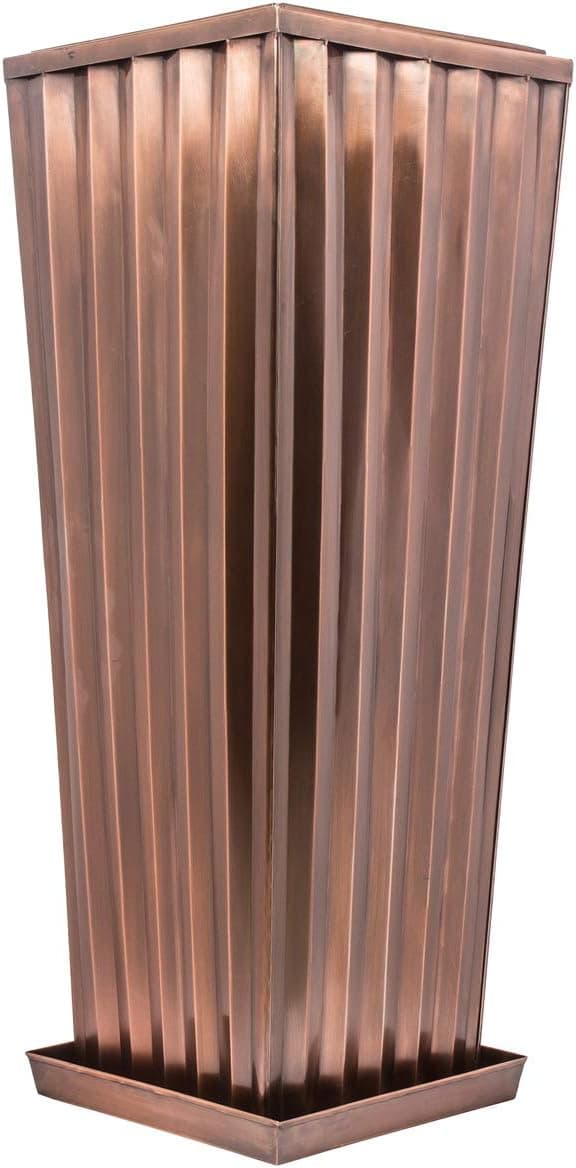 H Potter Tall Outdoor Planter Indoor Flower Pot with Drip Tray