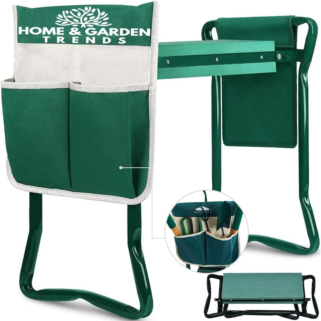 Garden Kneeler and Seat Foldable Heavy Duty Gardening Bench