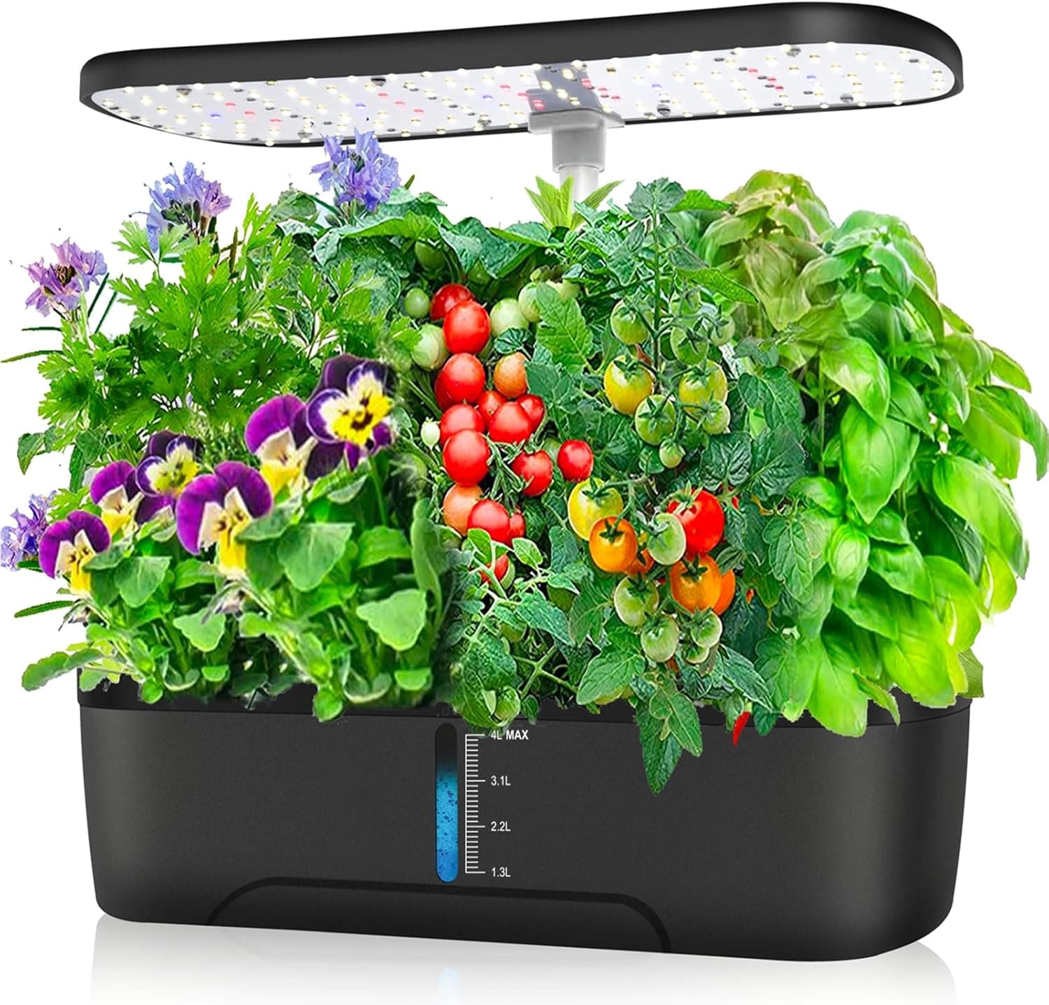 ScienGarden Hydroponics Growing System 12 Pods Indoor Herb Garden with Grow Light