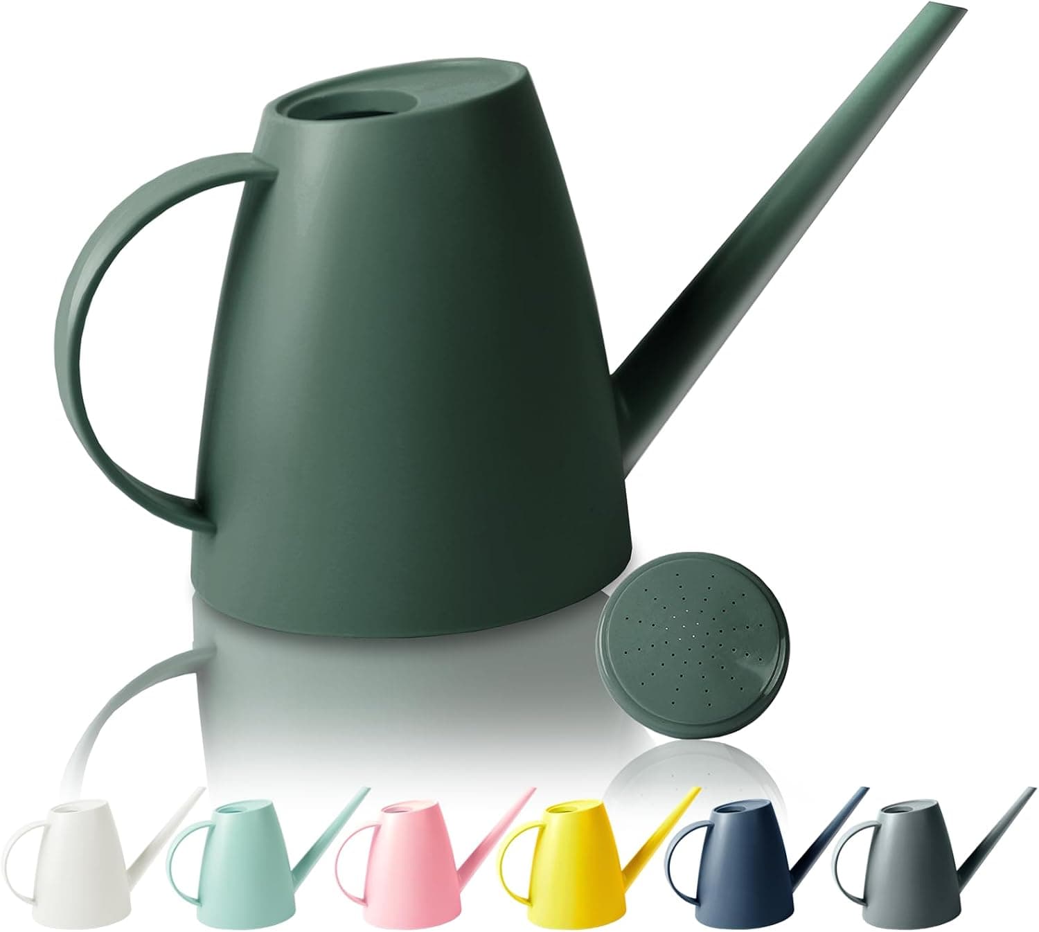 60oz Small Plastic Watering Can Removable Nozzle Long Spout 1.8L