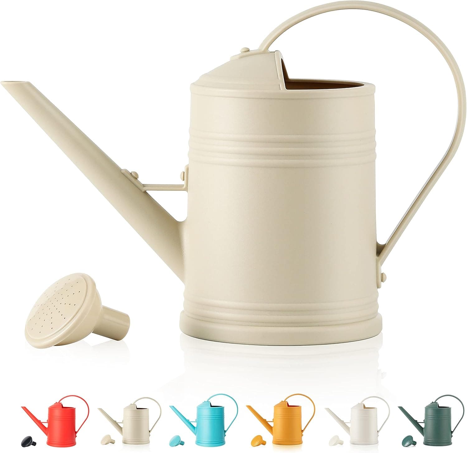 Watering Can for Indoor Plants with Sprinkler Head 68oz 1/2 Gallon