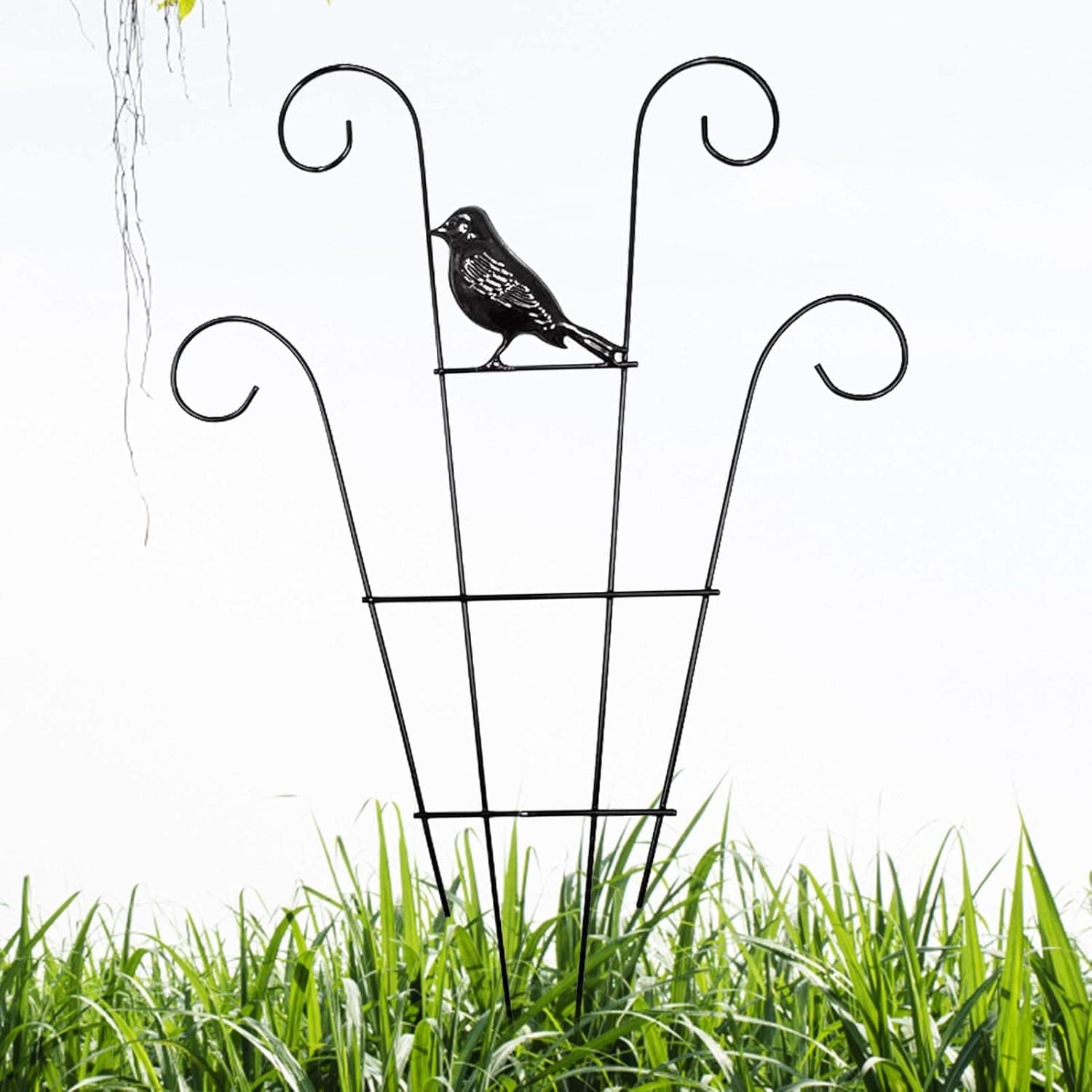 Dobooo Plant Trellis for Pots, Rustproof Climbing Support