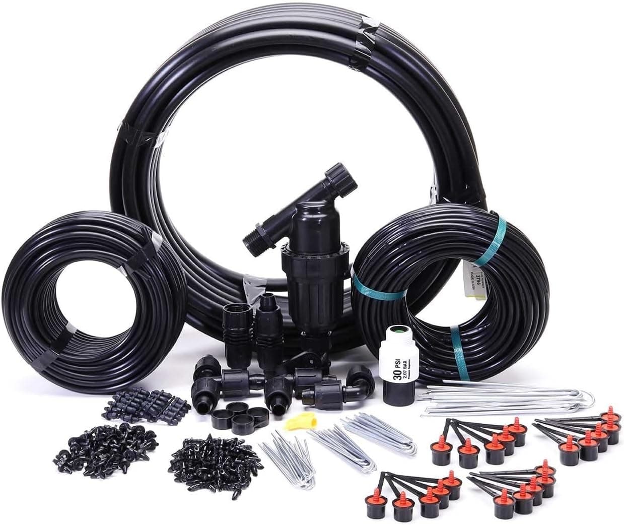 Dripworks Premium Deck Garden Irrigation Kit for Watering Plants in Balconies/Terrace/Patios - Waters Upto 45 Plants