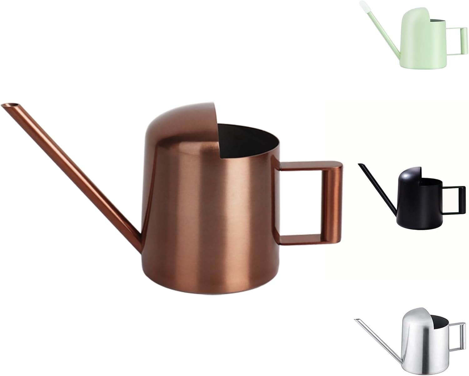 Watering Cans 10oz/300ml Stainless Steel Long Spout Mini Bronze