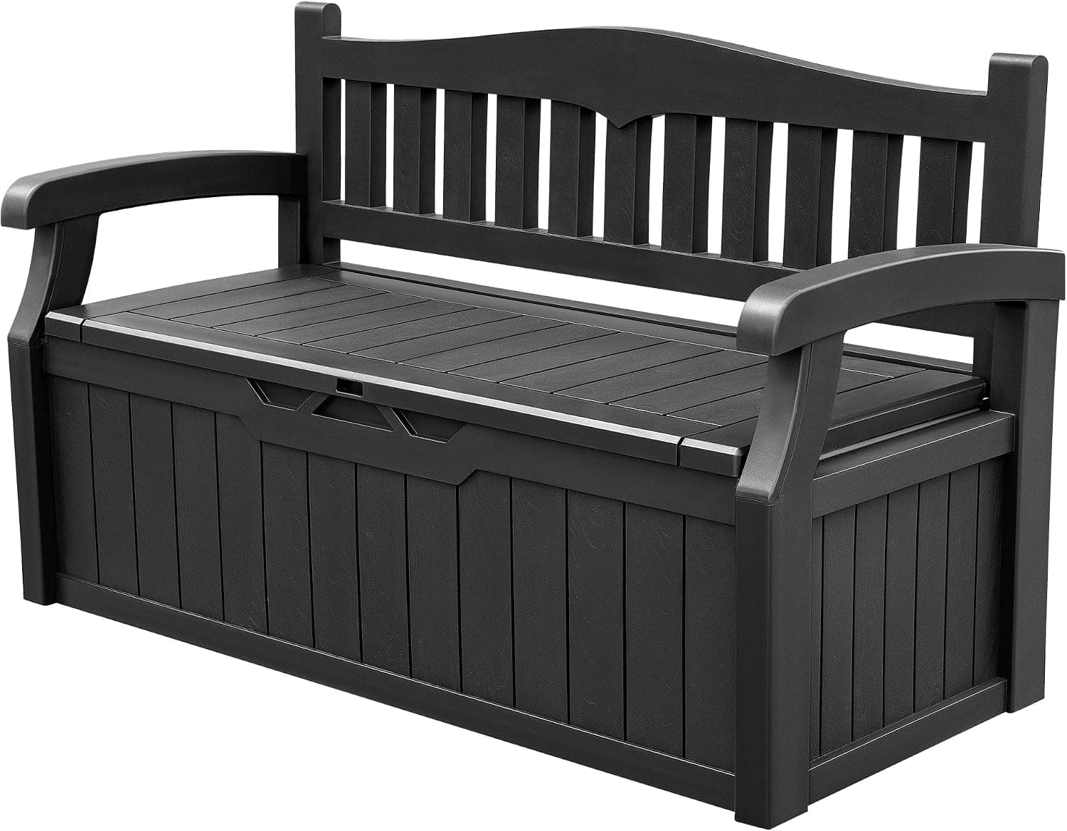 Devoko 80 Gallon Storage Bench Deck Box, Waterproof & Lockable